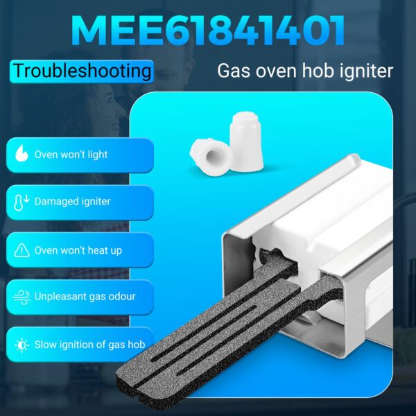 UPGRADE MEE61841401 Oven Igniter Replacement for LG Gas Range MEE61841402