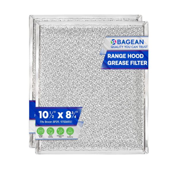 Stove Vent Filter 10.5x8.75" 97006931 Fits Nutone Broan Range Hood Filter - Image 2