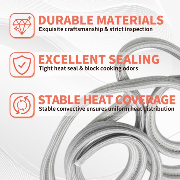 WB4K1 Cosamatcozon Upgraded Oven Door Gasket Seal - Image 7