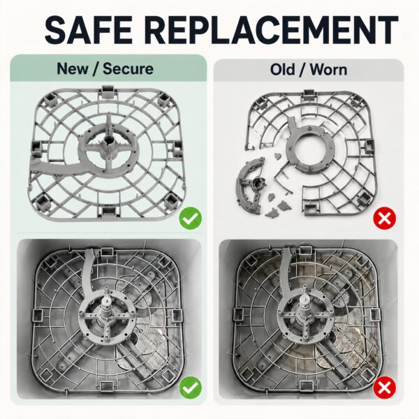 XuanFain Replacement Bottom Tray for Momcozy KleanPal Pro BS03 Washer
