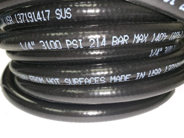B & S, Craftsman & Generac replacement pressure washer hose - Made in USA