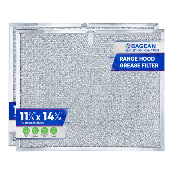Stove Vent Filter 11.8x14.3" BPS1FA30 Fits Nutone Broan Range Hood Filter