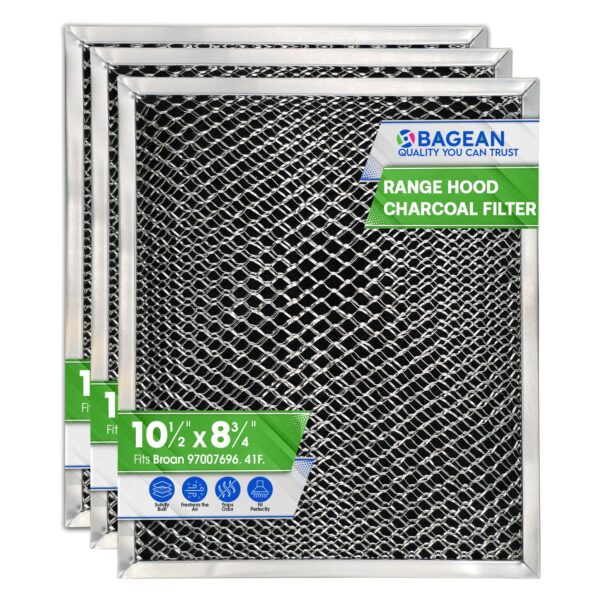Stove Vent Filter 10.5"x8.8" 97007696 Fits Nutone Broan Range Hood Filter
