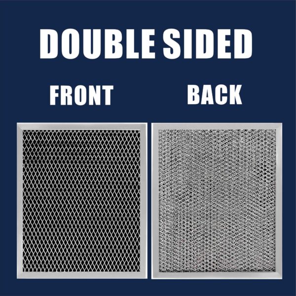 97007696 Range Hood Filter 41F Stove Vent Hood Filters for Kitchen Range Hood Filter Replacement Grease Mesh Grease & Charcoal Carbon Oven Vent Hood Filters by Size 10.5" x 8.8" 41F 10.5" x 8.75" - Image 3