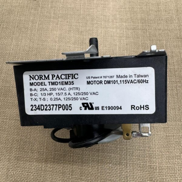 GE Dryer Timer Control WE04X25280 TMD1EM35 234D2377P005 - Image 3