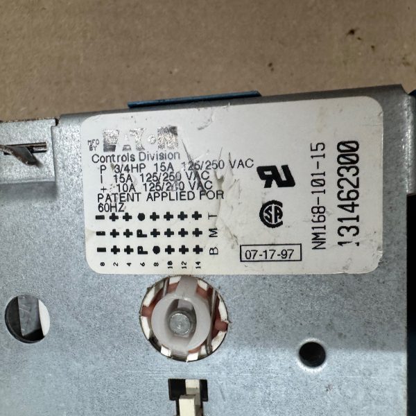 Frigidaire Washer Timer 131462300 - Image 2