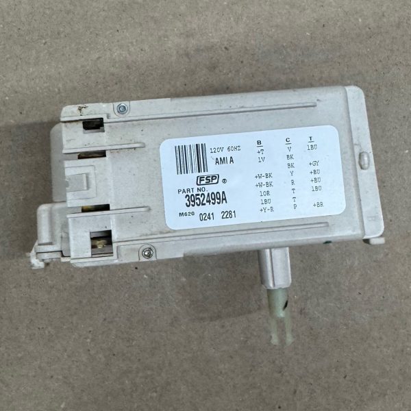 Whirlpool Washer Laundry Center Washer Timer (replaces 3952499A) WP3952499 - Image 2