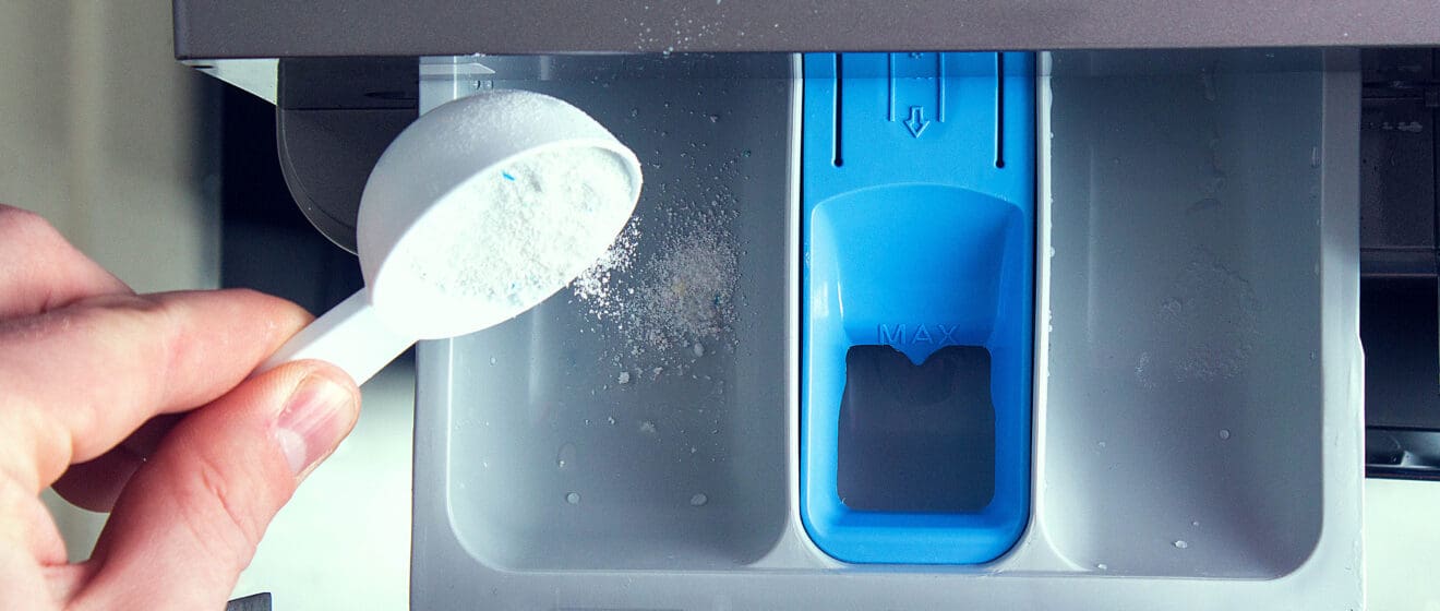 how much detergent to use in a washing machine?