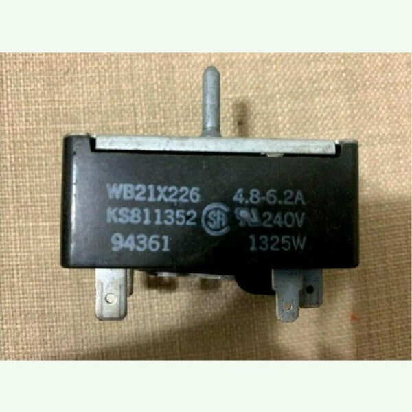 GE Range Burner Switch WB21X226 KS811352 4.8-6.2A - Image 2