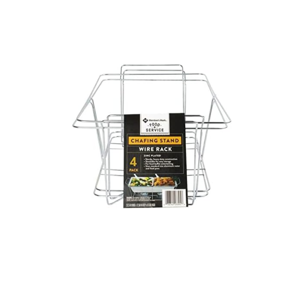 Member's Mark Heavy Duty Chafing Stand Wire Rack (4 Pack)