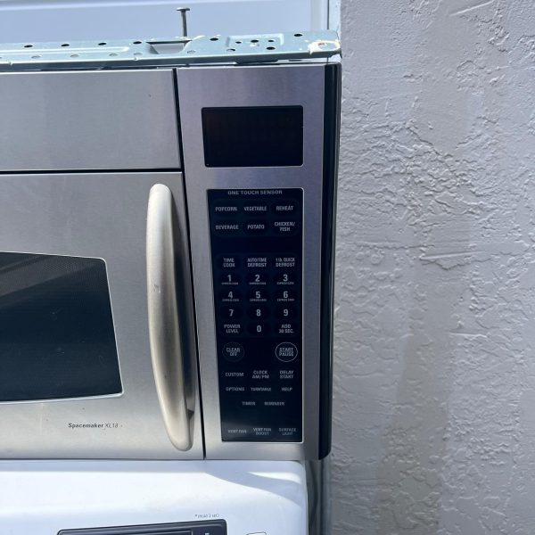 GE Profile Stainless Steel Over-the-Range Microwave - Image 3