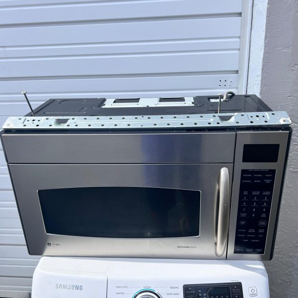 GE Profile Stainless Steel Over-the-Range Microwave