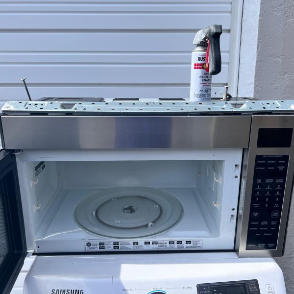 GE Profile Stainless Steel Over-the-Range Microwave - Image 2