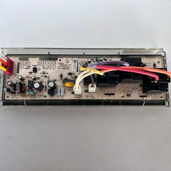 GE Range Oven Control Board and Overlay  WB18X20153 WB27T11512 - Image 2