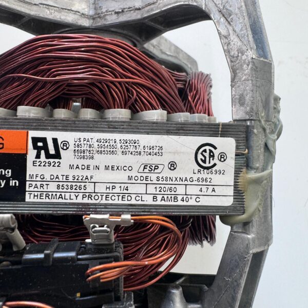 Kenmore Laundry Center Drive Motor W10396037 - Image 2