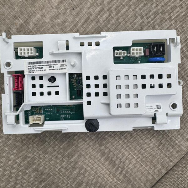 Whirlpool Washer Control Board W10779756 REV F
