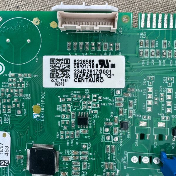 GE Washer Electronic Control Board WH16X27251 234D2617G001 - Image 2