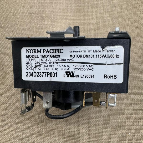 GE Dryer Timer WE04X24551 234D2377P001 TMD1GM29 - Image 2