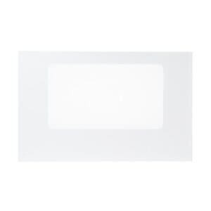 GE Range Oven Door Outer Panel (White) (replaces WB57K0005, WB57K10099) WB57K5