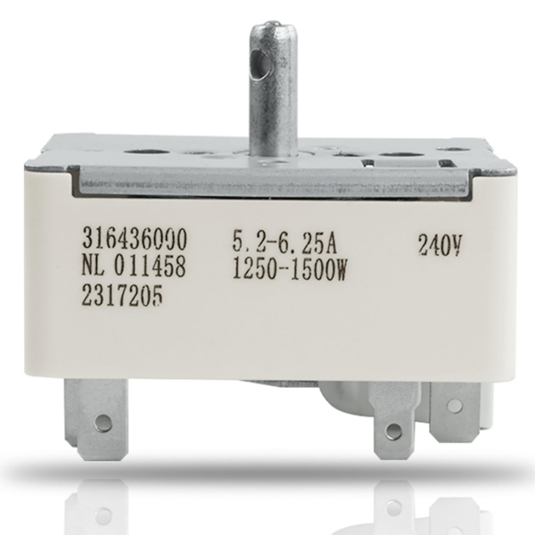 Frigidaire Range Small Surface Element Control Switch 316436000
