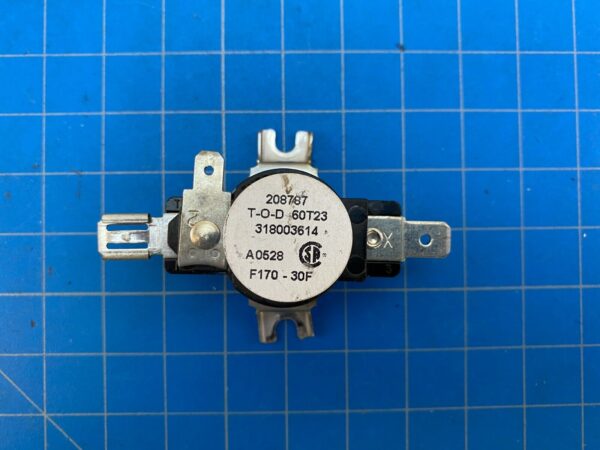 Frigidaire Electric Range High-Limit Thermostat 318003614