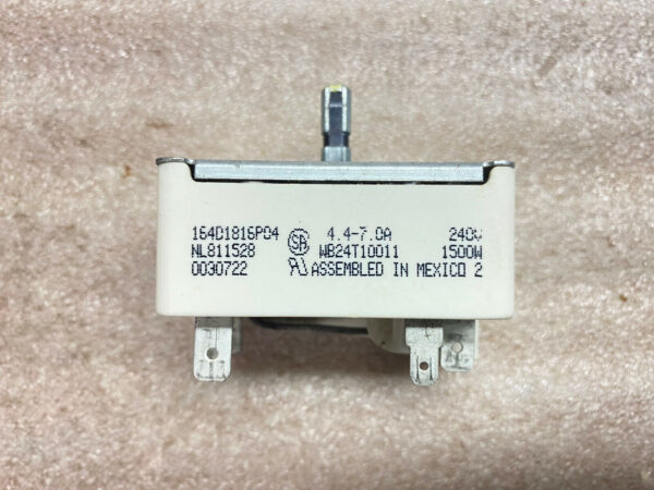 GE Range Surface Element Control Switch, 1,500-watt WB24T10011