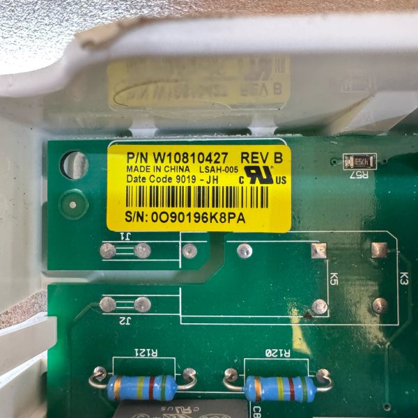 Whirlpool Dryer Electronic Control Board (replaces W11098430) W10810427 - Image 2